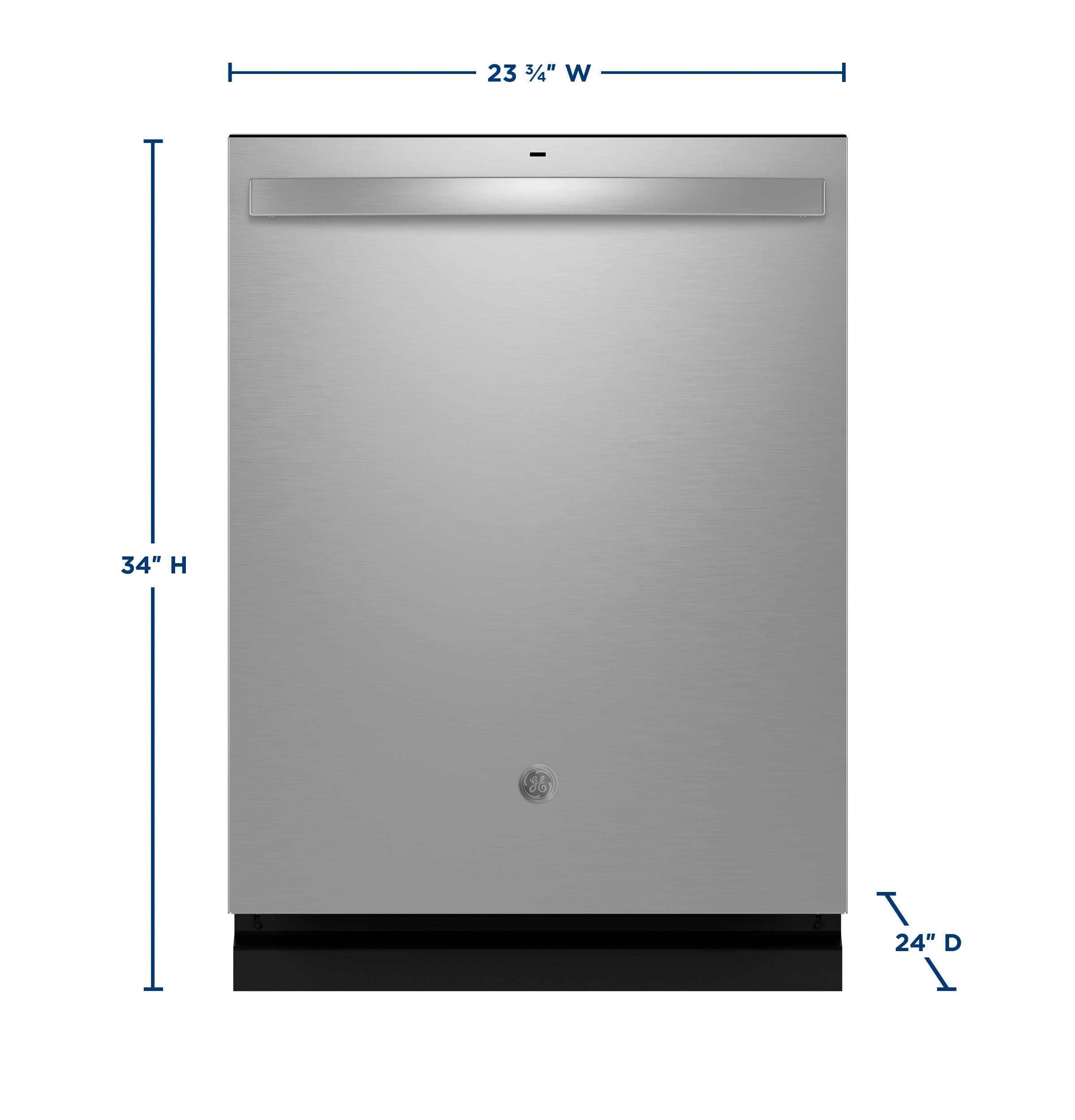 Ge Appliances GDT650SYVFS Ge® Fingerprint Resistant Top Control With Stainless Steel Interior Dishwasher With Sanitize Cycle