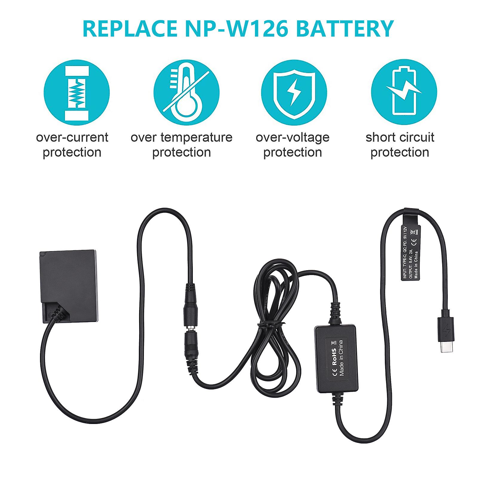 Dummy Battery， Type-c Cable，