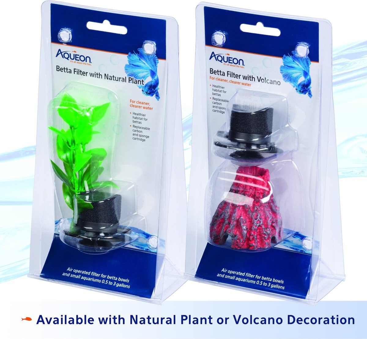 Aqueon Betta Volcano Betta Fish Aquarium Filter