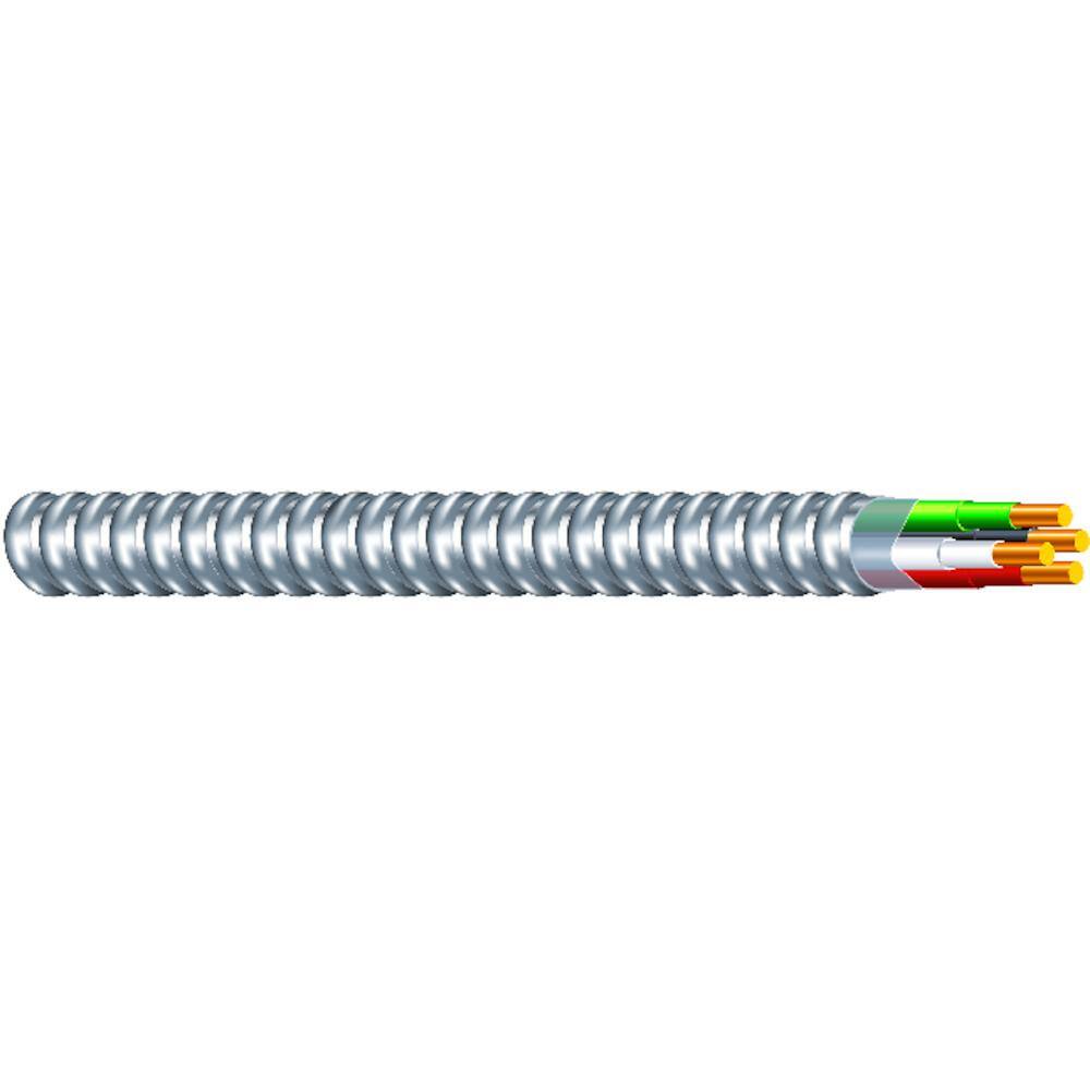 Southwire 123 x 250 ft. Solid CU MC (Metal Clad) Armorlite Cable 68583401