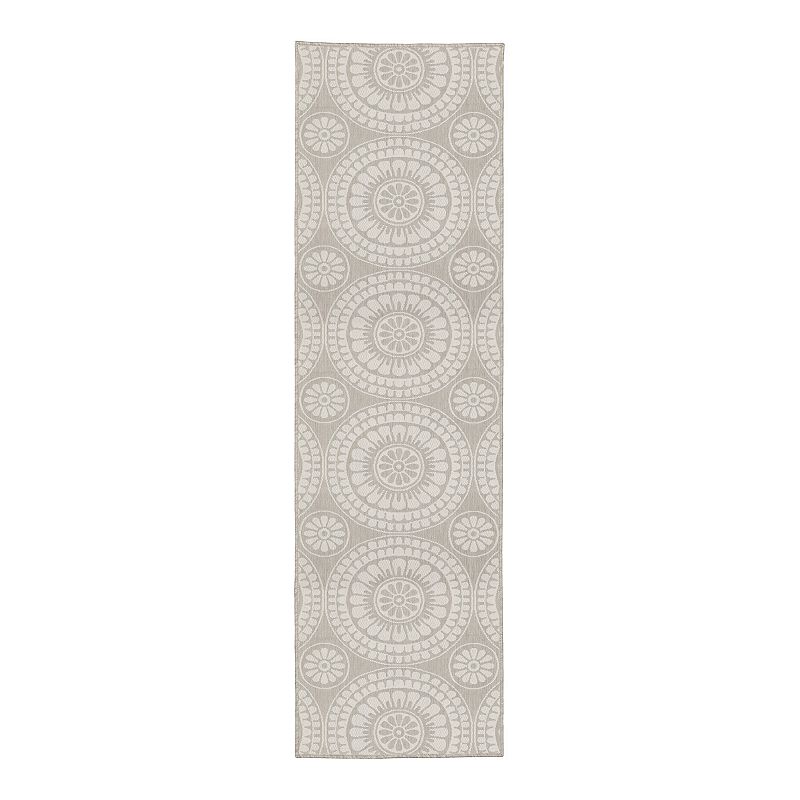 StyleHaven Porter Circles Indoor Outdoor Area Rug