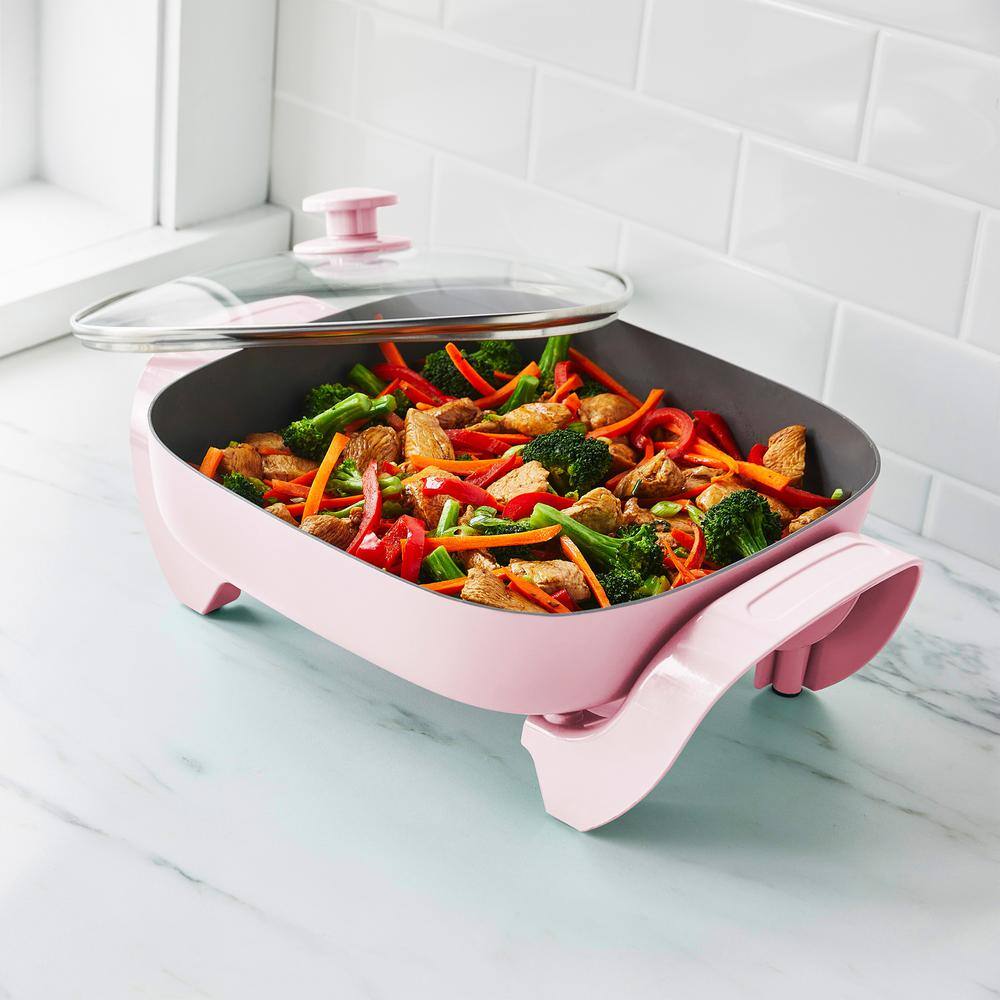 GreenLife Healthy Power 5 in 1 Skillet in Pink CC007283-003