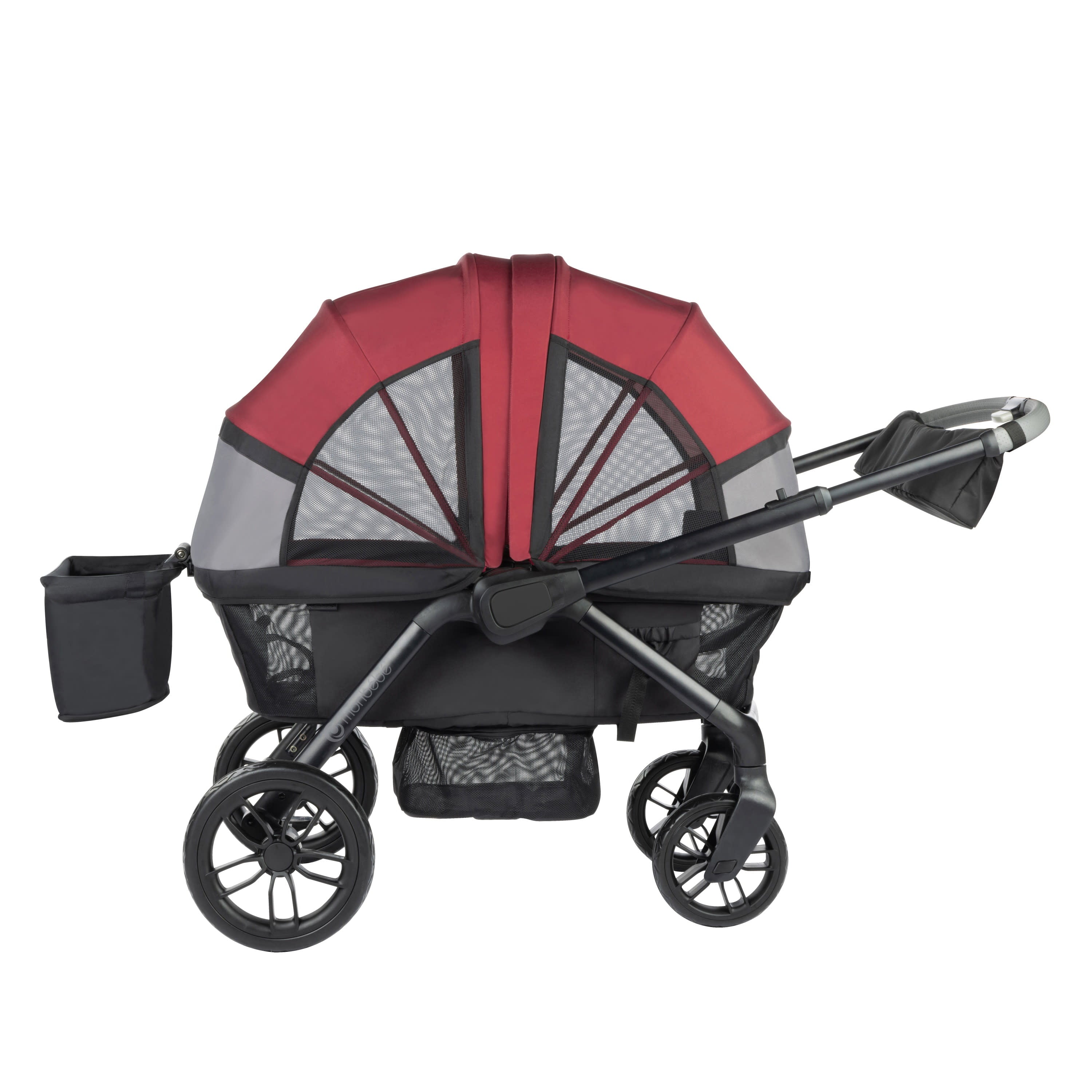 Monbébé Everyday Outings Wagon Stroller, Cardinal Red