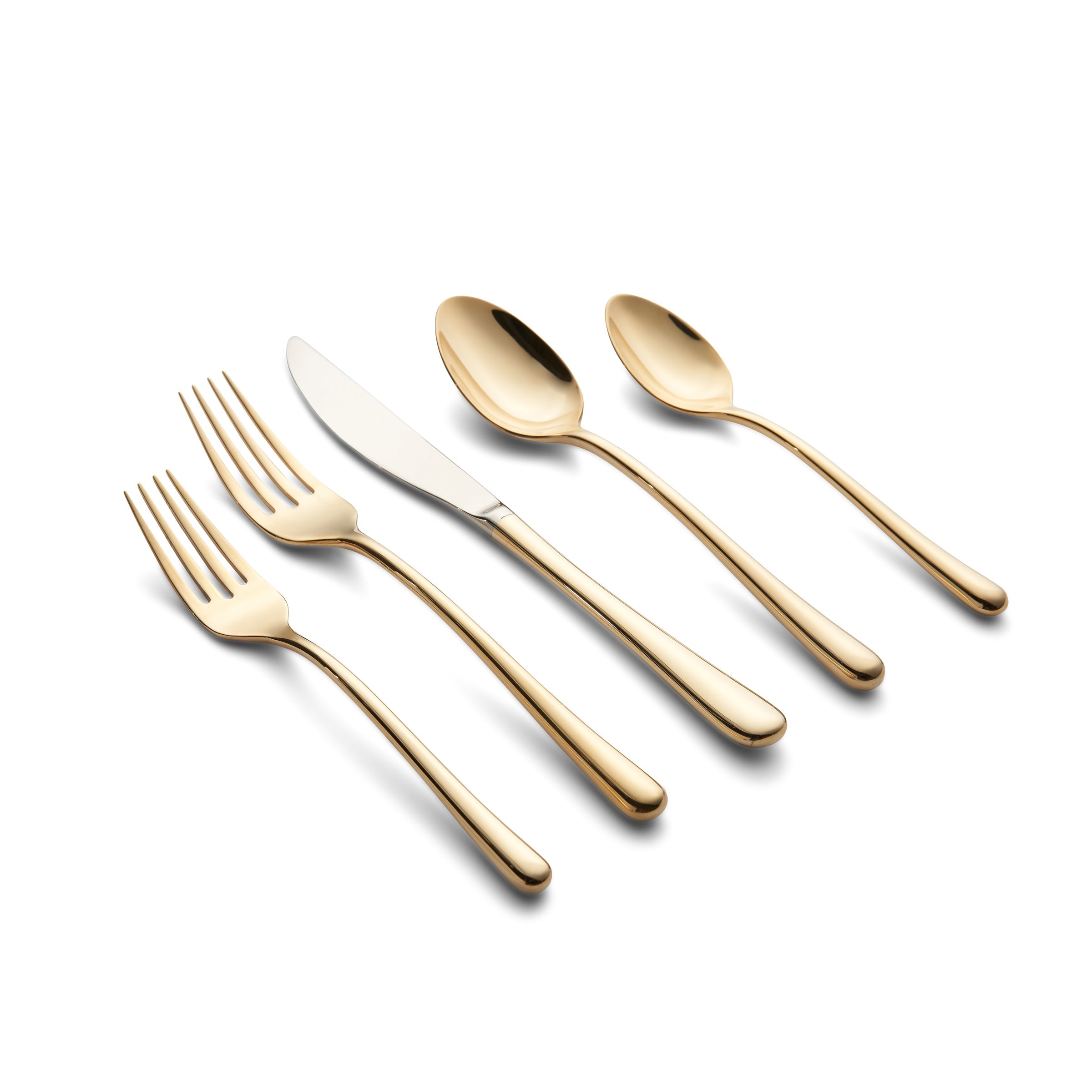 Samantha Gold 20-Piece Flatware Set