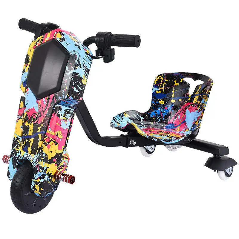 NEW Power Rider 360 drift Electric Tricycle Scooter Trike Kid's Bike Ride On