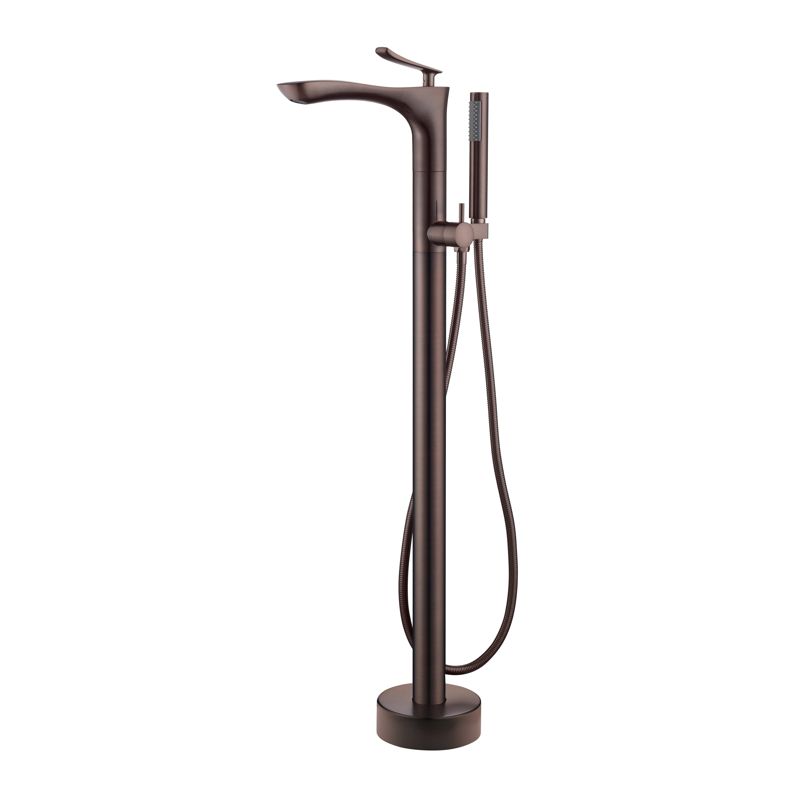 Kayla Freestanding Tub Filler with Hand-Shower