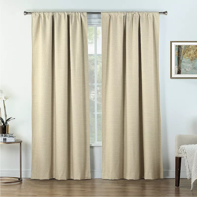 B. Smith 2-pack Total Blackout Window Curtain Set