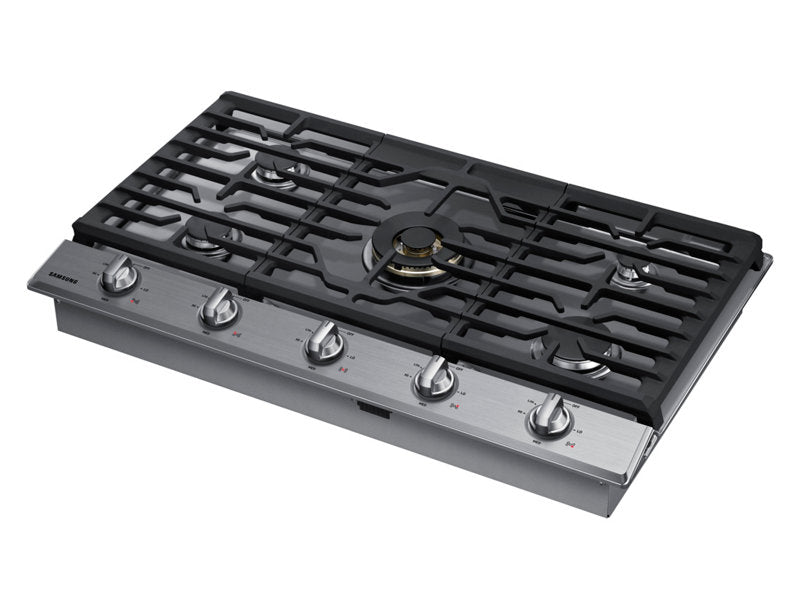 36 Inch Gas Cooktop with 22K BTU True Dual Power Burner