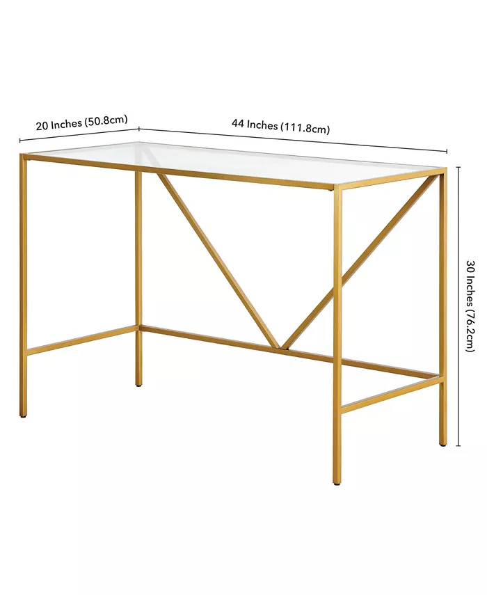 Hudson and Canal Draper Writing Desk 44 x 20