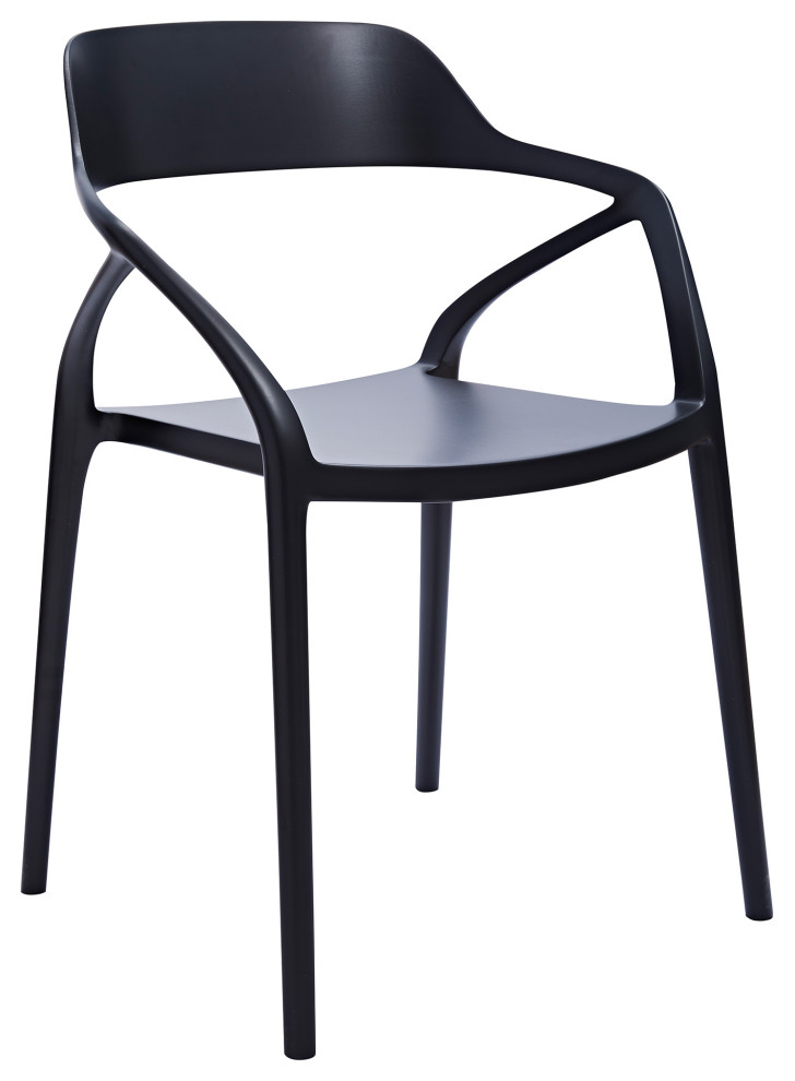 Midcentury Polypropylene Side Chair   Midcentury   Dining Chairs   by CII  Houzz