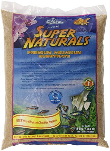 CaribSea Super Natural Crystal River， 5-Pound