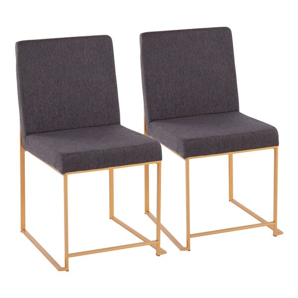 Fuji Gold High Back Dining Chair - Set of 2