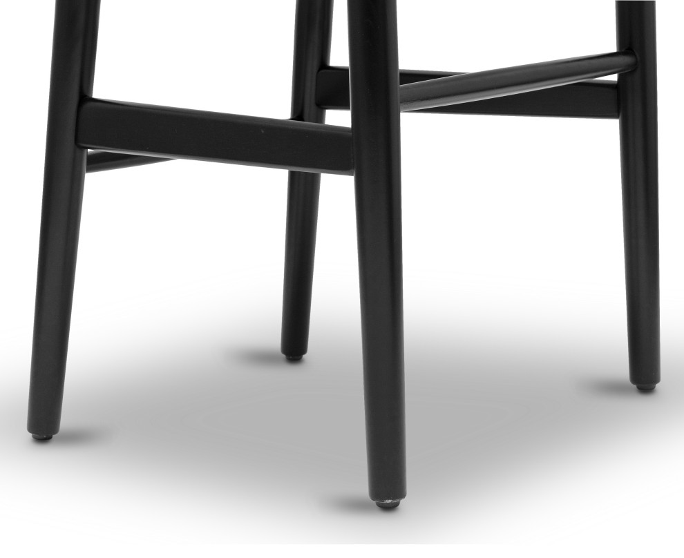 The Sawyer Dining Chair  Wood and Rope   Beach Style   Dining Chairs   by Edgemod Furniture  Houzz