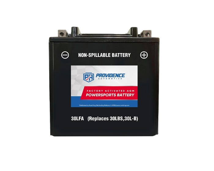 Providence Motorcycle Battery 30L (Fa)