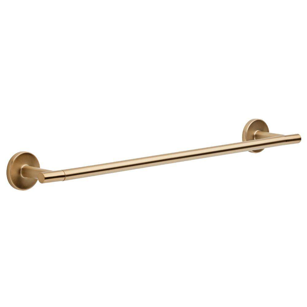 Delta Trinsic 18 in. Towel Bar in Champagne Bronze 75918-CZ