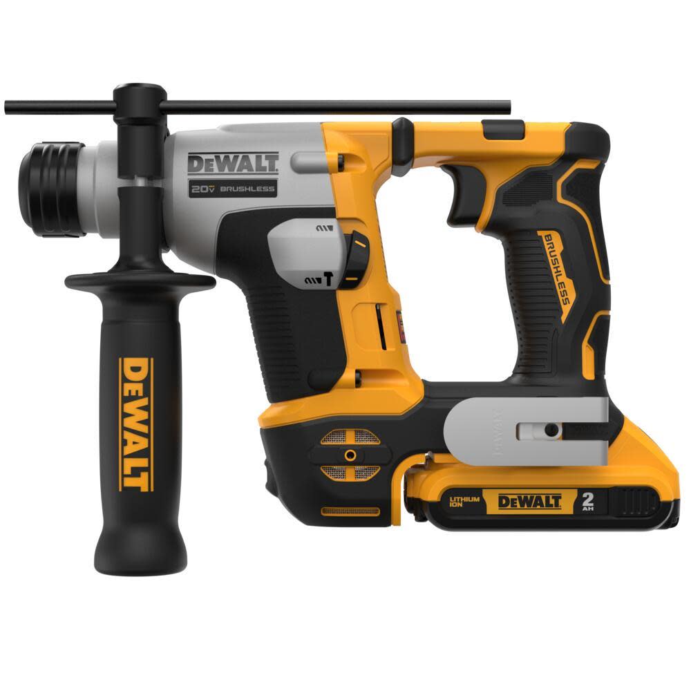 DEWALT ATOMIC 20V MAX 5/8 Brushless SDS PLUS Rotary Hammer Kit ;