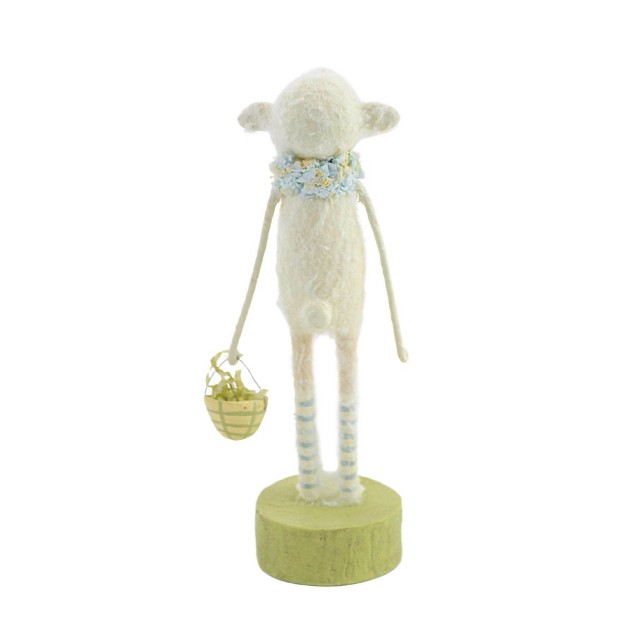 Easter Lamb Dress Up One Figurine 6 5 Inches Michelle Lauristen Ml9276 Resin White