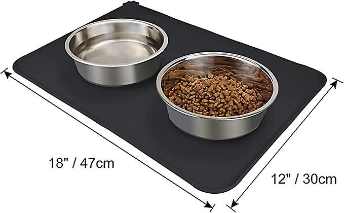 Dog Cat Food Mat， 18.5