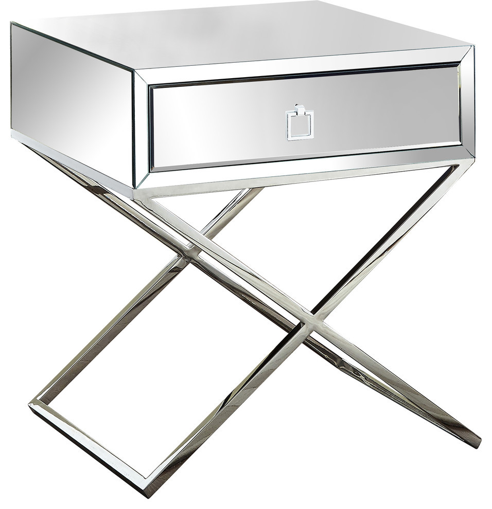 Lynn Side Table   Contemporary   Side Tables And End Tables   by Meridian Furniture  Houzz