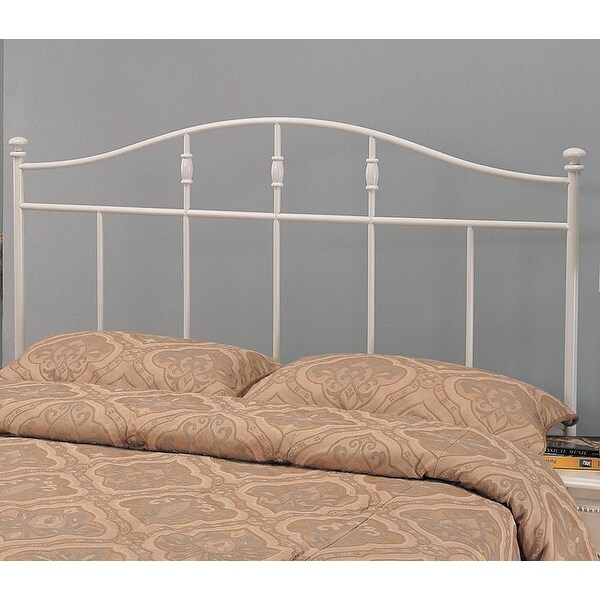 Putnam Vertical Full/ Queen White Metal Headboard - - 35780158