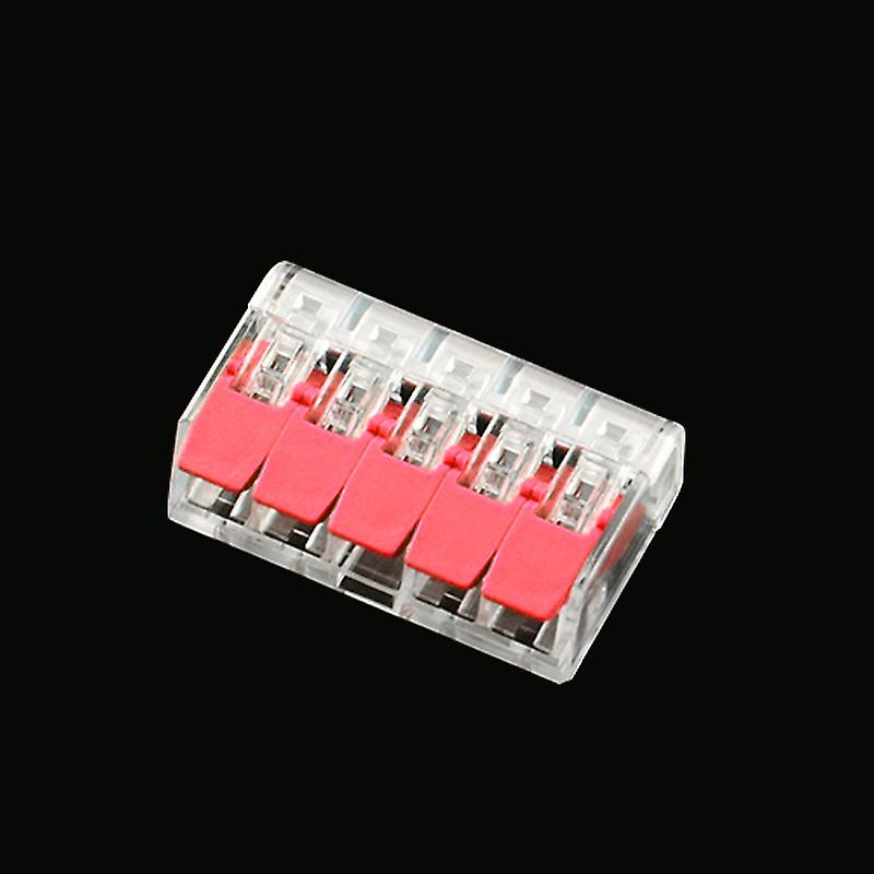 Born Pretty Wire Connector (30-100pcs/lot  Mini Fast  Universal Wiring Cable Connector Push-in Conductor Terminal Block 221-412 221-413