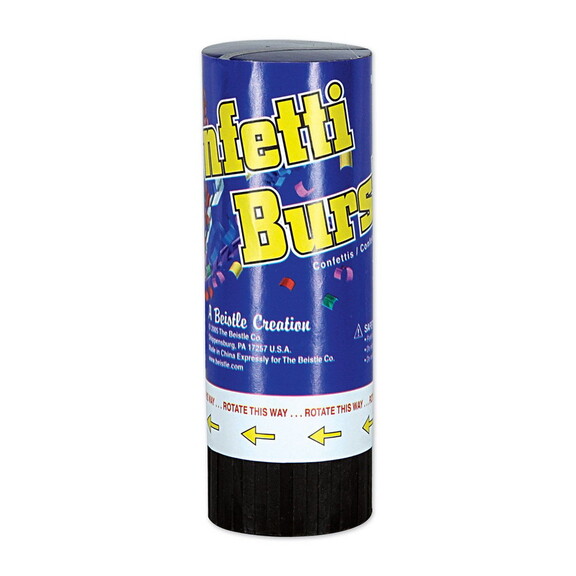 Beistle 50900 MC Confetti Bursts  multi color