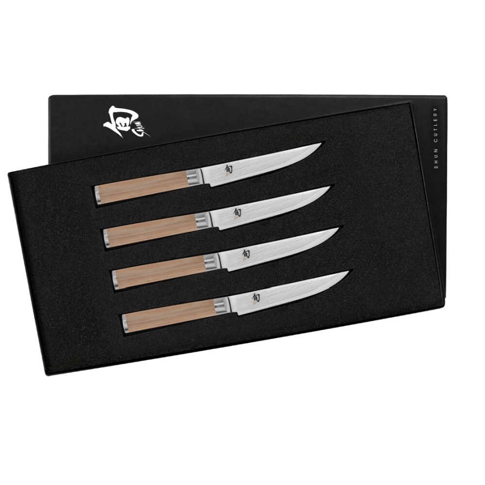 Shun Classic Blonde Steak Knife Set  4 Piece