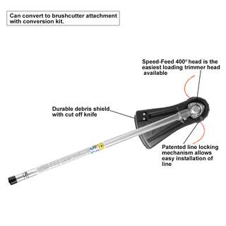 ECHO Speed-Feed String Trimmer Attachment with 17 in. Cutting Swath for ECHO Pro Attachment Series 99944200540