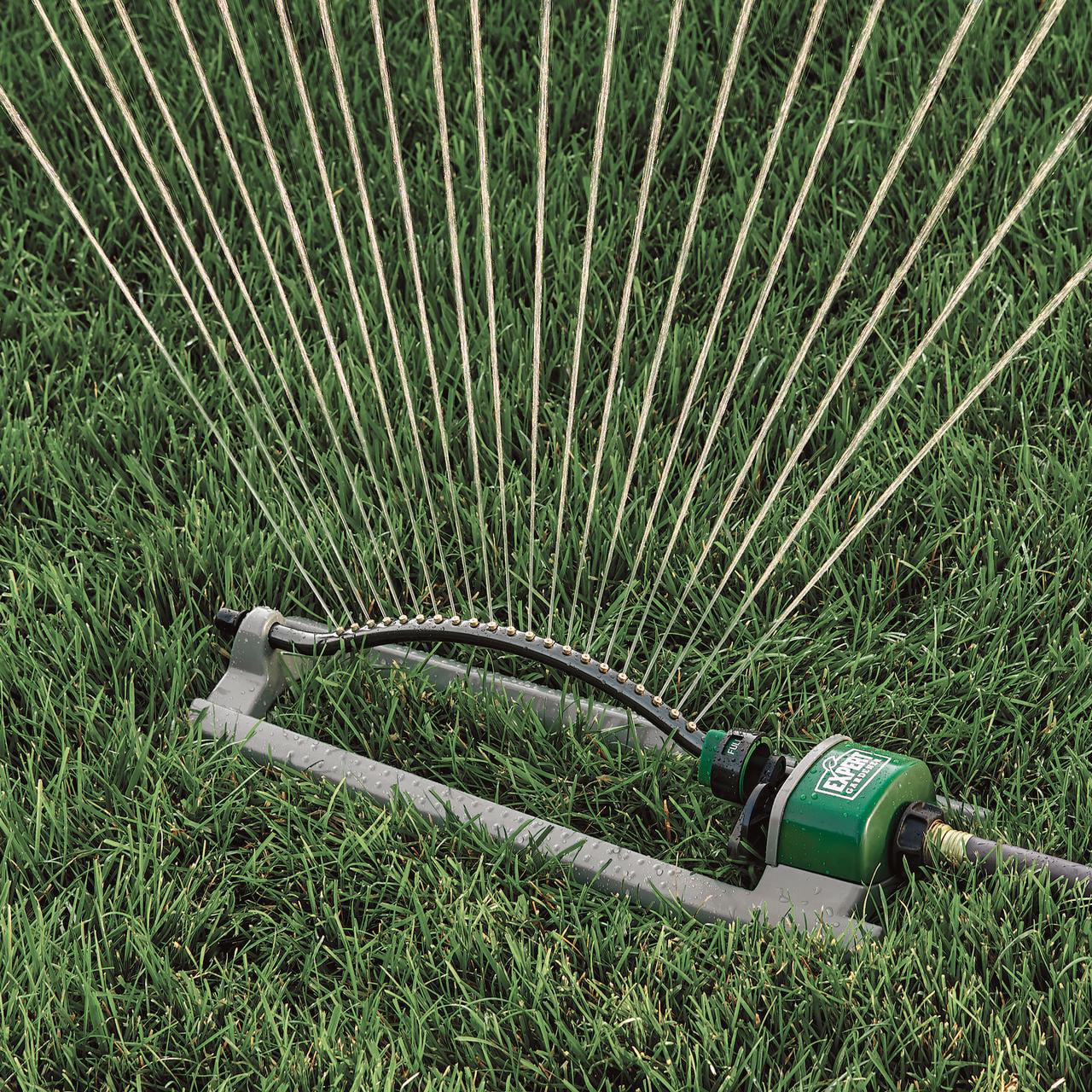 Expert Gardener Oscillating Lawn Watering Sprinkler， 3600 sq ft