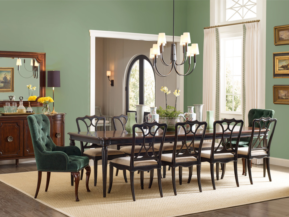 Hooker Furniture 6750 75310 Charleston 21 quotW Wood Framed Fabric   Dining Chairs   by Buildcom  Houzz