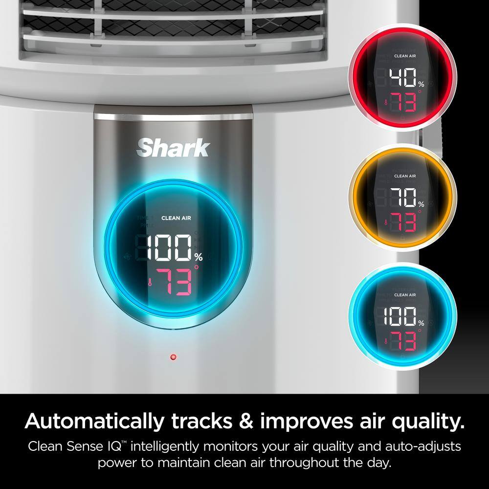 Shark Air Purifier 3-in-1 HEPA Filter Air Purifier Purified Heat Purifed Fan 1000 sq. ft. HC502