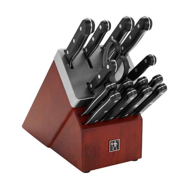 Henckels Solution 16 pc Self sharpening Knife Block Set