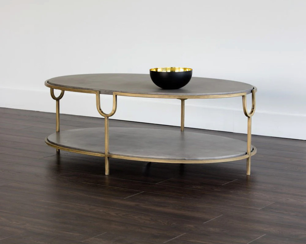 Karinda Coffee Table   Contemporary   Coffee Tables   by Peachtree Fine Furniture  Houzz