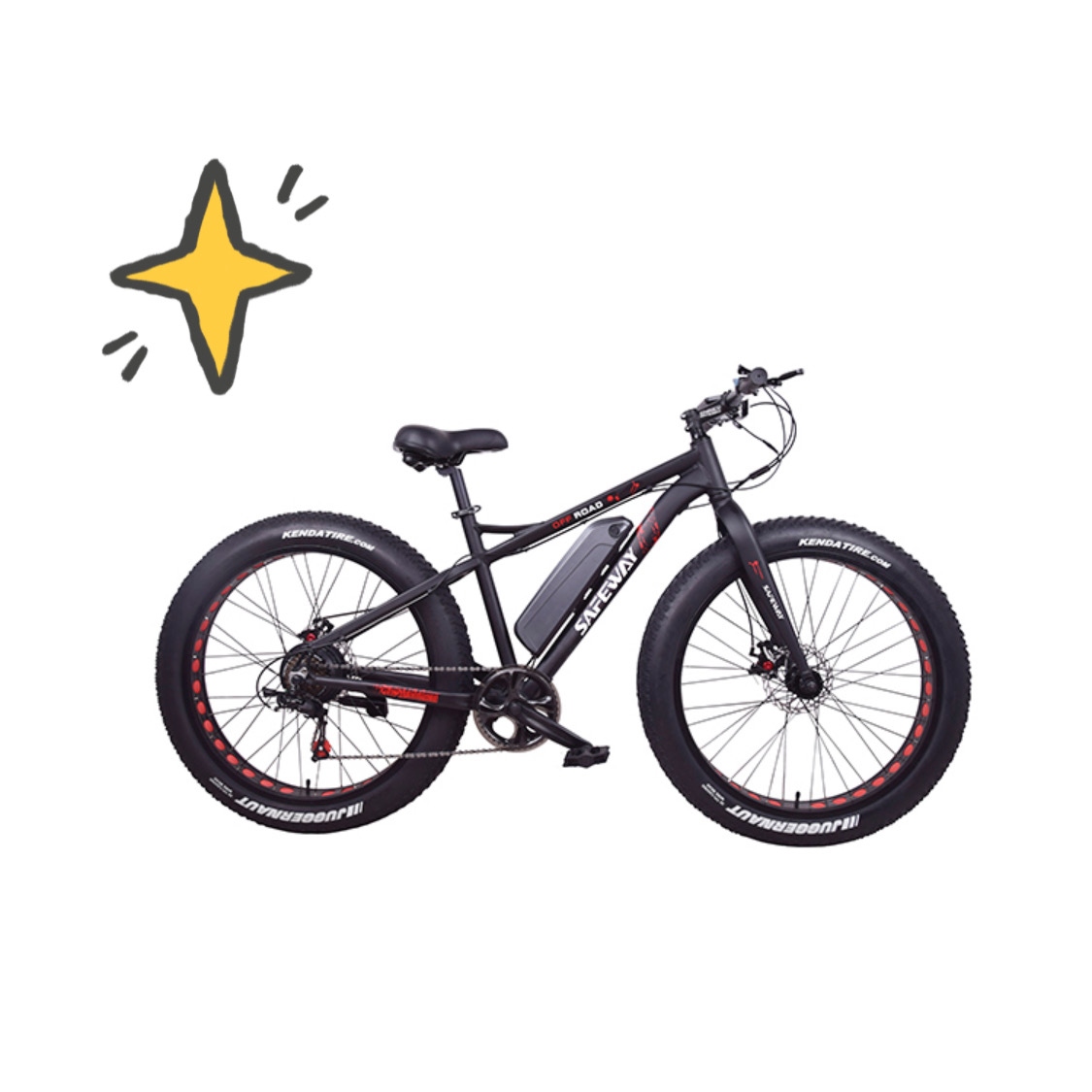 Safeway supply 2021 Most Fashion Fat Tire Electric Bike 48V 500W Beach Cruiser Ebike 48V500W fat tire electric bike adult E bike