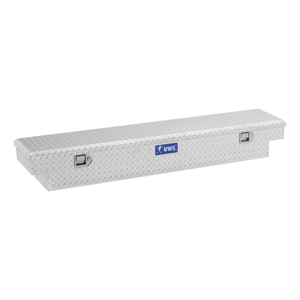 UWS 69 in. Bright Aluminum Slim-Line Crossover Truck Tool Box (Heavy Packaging) TBS-69-SL