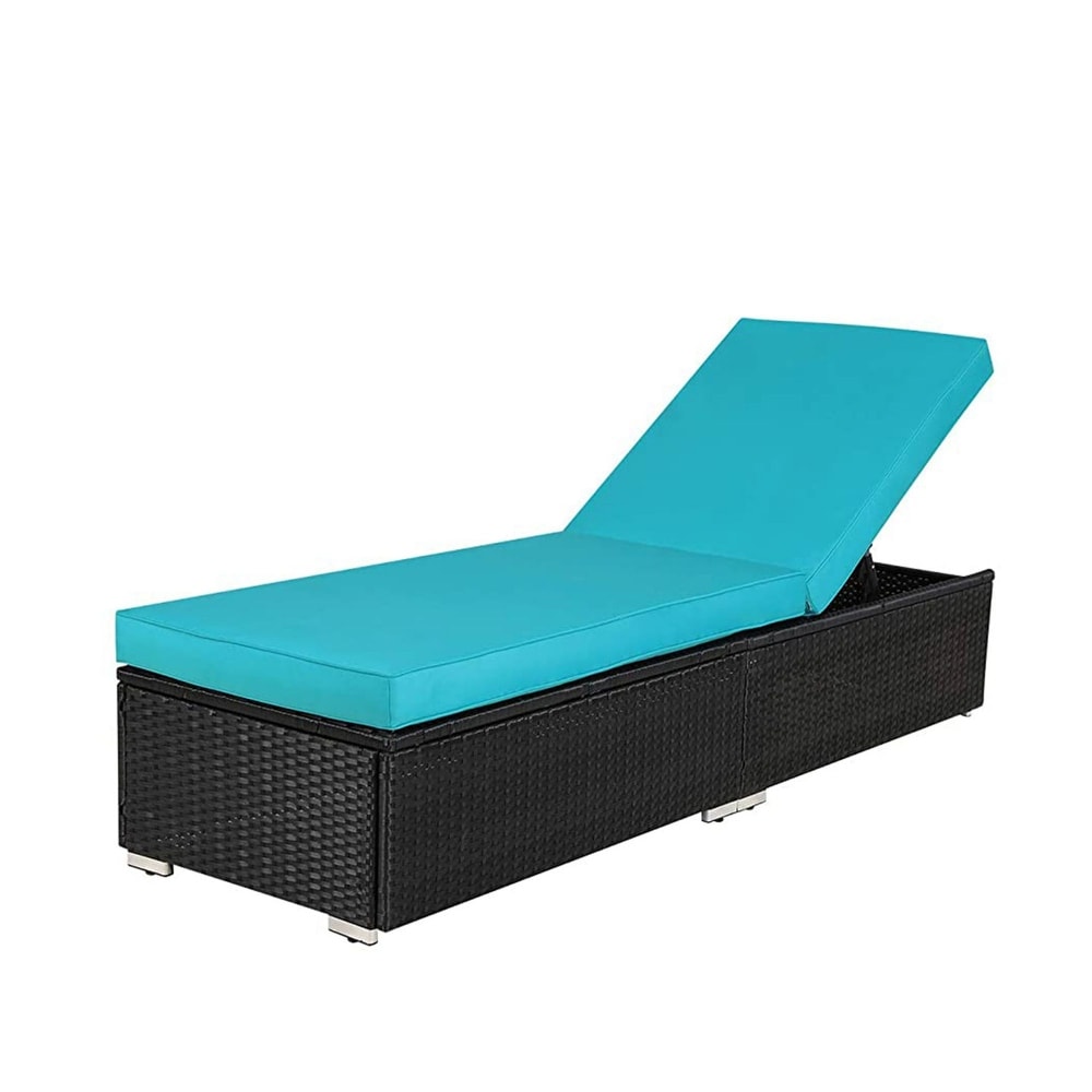 Royalcraft PE Rattan Wicker Outdoor Chaise Lounges