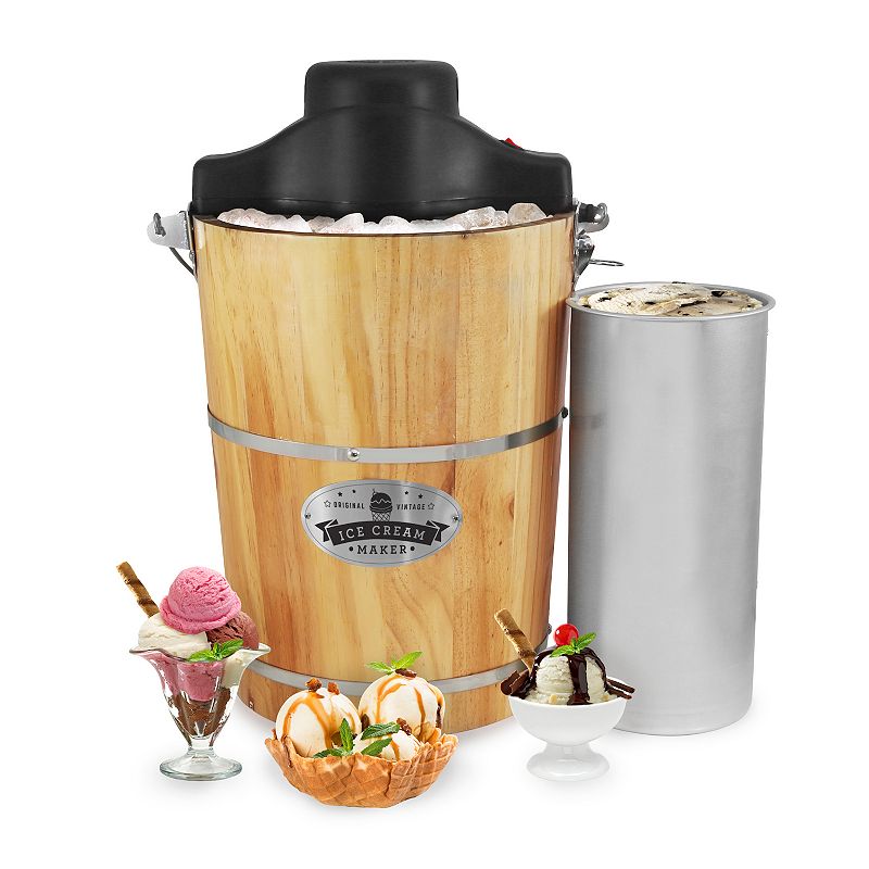 Elite 6-qt. Old-Fashioned Ice Cream Maker