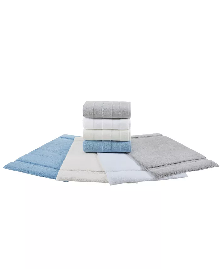 Madison Park Signature CLOSEOUT! Parker Zero-Twist Stripe 6-Pc. Bath Towel Set