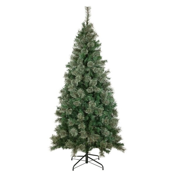 6.5' Medium Oregon Cashmere Pine Artificial Christmas Tree，Unlit