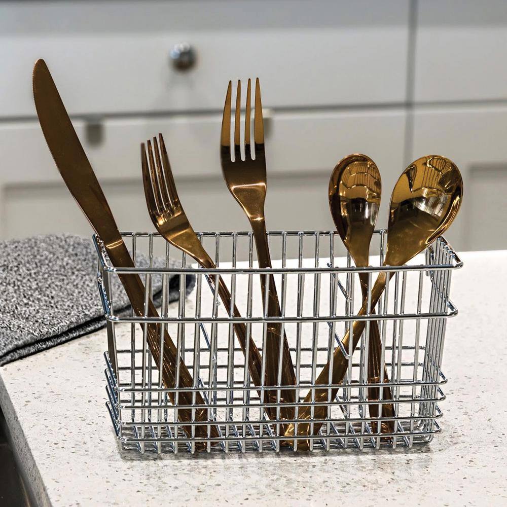 Better Houseware Chrome Cutlery Holder 1431CR