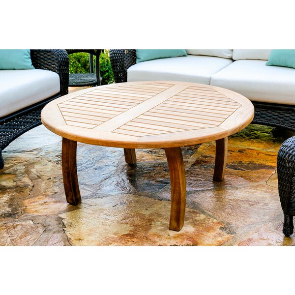 Jakarta Teak Outdoor Round Coffee Table