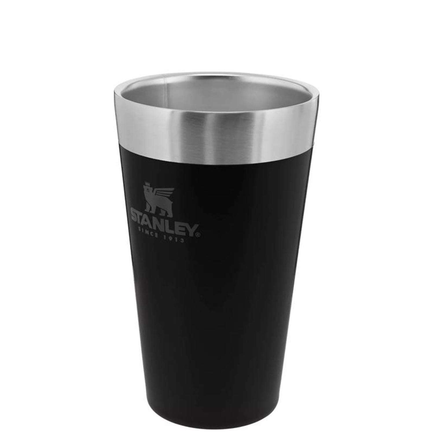 Stanley Adventure 16 oz Matte Black Insulated Tumbler