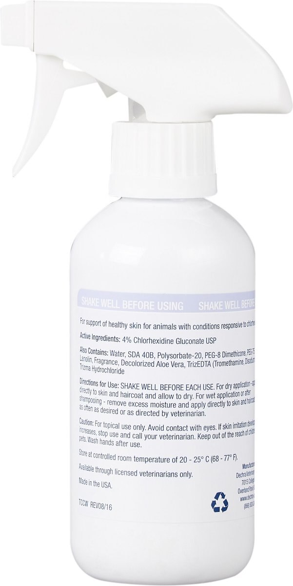 TrizCHLOR 4 Spray Conditioner for Dogs， Cats and Horses