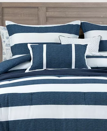 Nautica CLOSEOUT! Highline 4 Piece Comforter Bonus Set， Twin