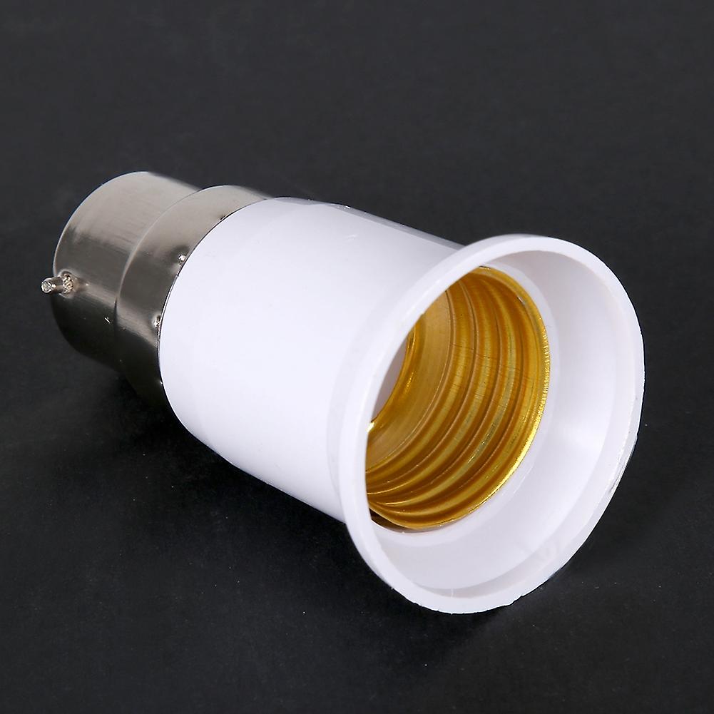 B22 To E27 Light Socket Adapter Converter Lamp Bulb Base For Home Use