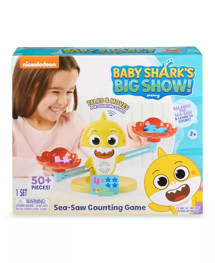 Baby Shark Pinkfong Sea-Saw-Counting Game