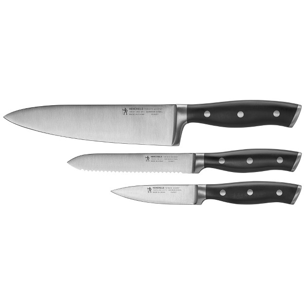 Henckels Forged Accent 3 pc Starter Knife Set