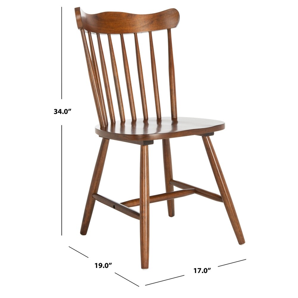 SAFAVIEH Reeves Spindleback Windsor Dining Room Chair (Set of 2)   17\