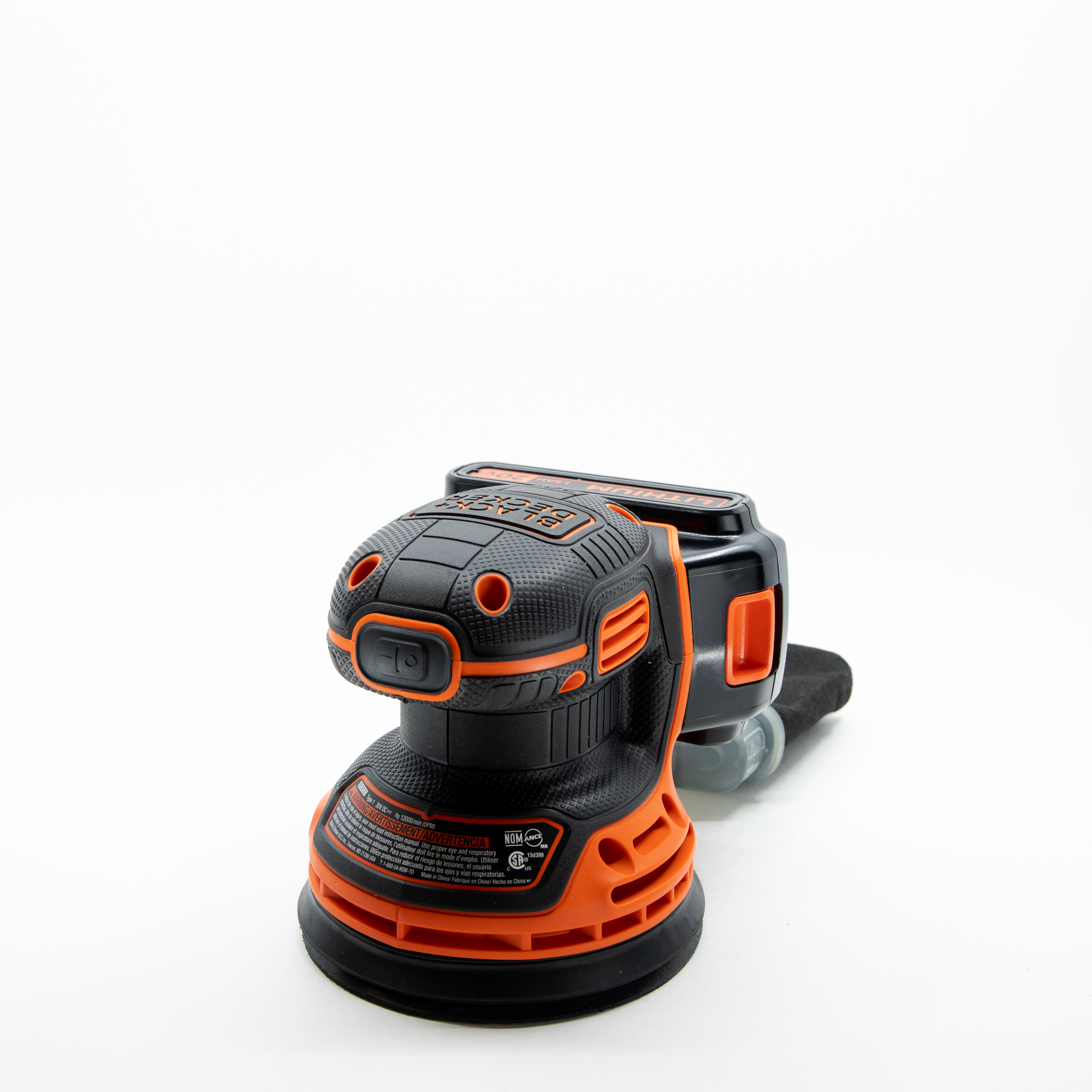 20V MAX* Random Orbital Sander, Cordless