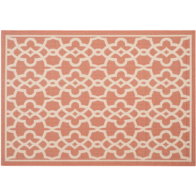 Safavieh Courtyard Links Geometric Indoor Outdoor Rug